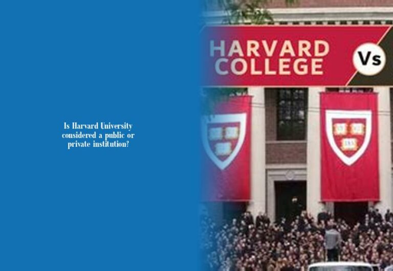 Is Harvard A Private Or Public University