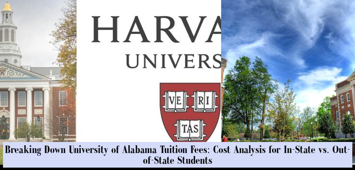 Breaking down university of alabama tuition fees cost analysis for in